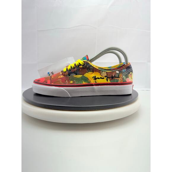 Vans Authentic MOCA Brenna Youngblood Womens Size 9 Shoes Limited Edition Skate - Picture 1 of 10